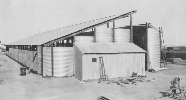 Original Bin Under Construction In The 1930's